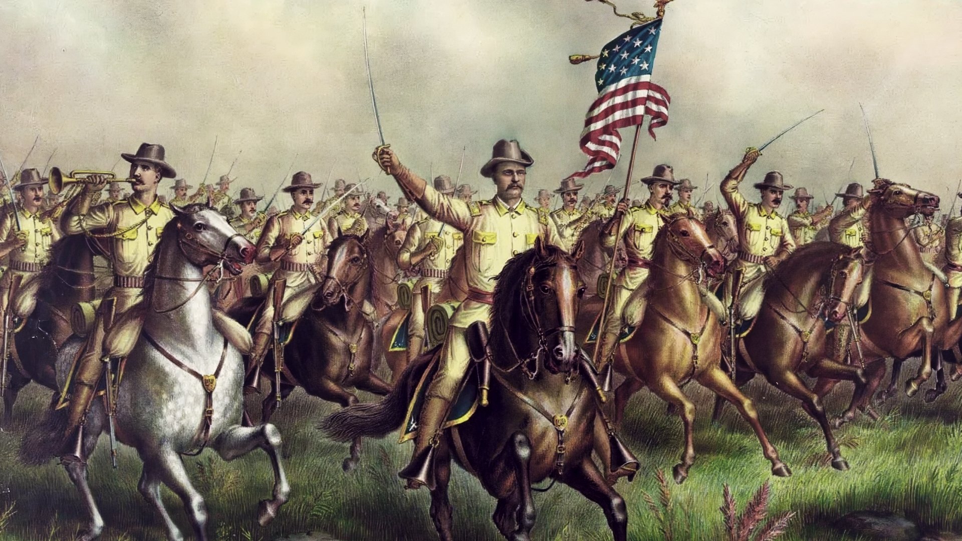 Teddy Roosevelt's Rough Riders, 1898