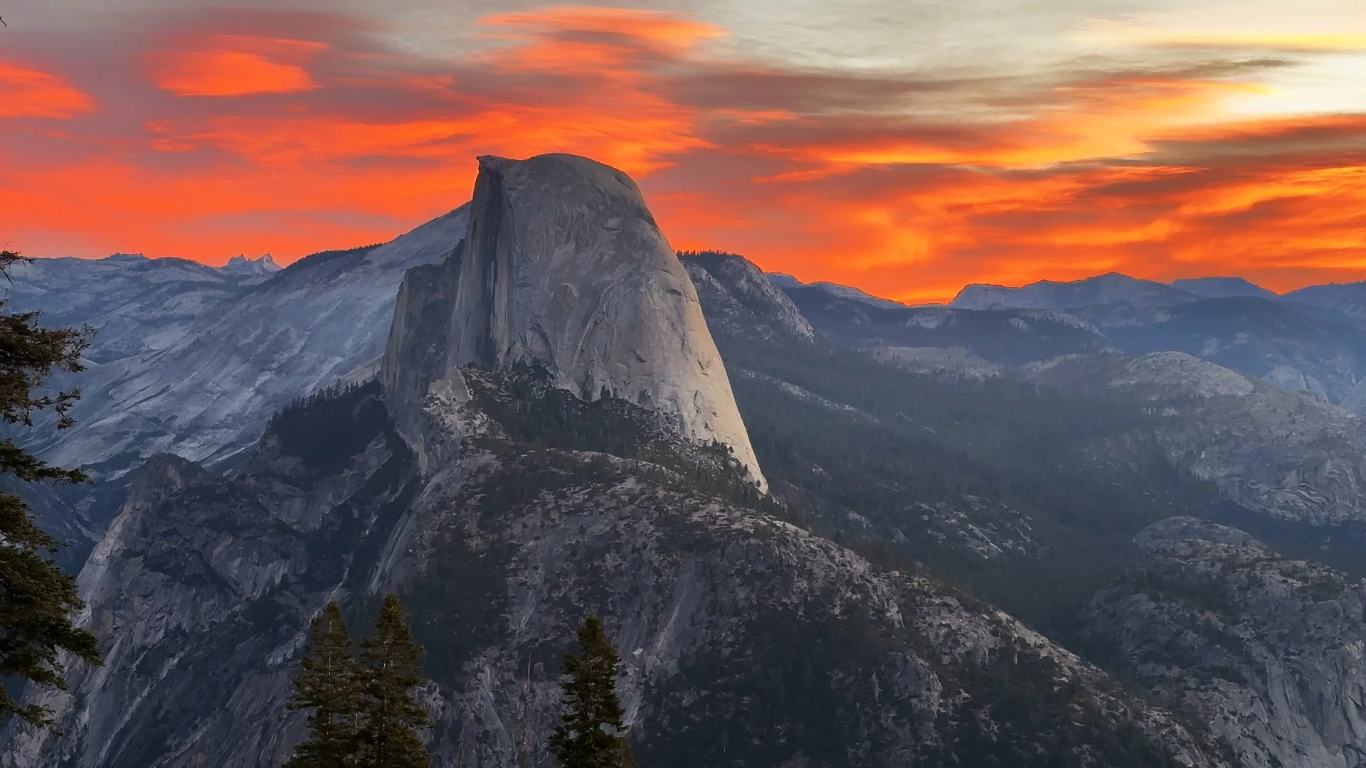 "Purple mountain majesties..."