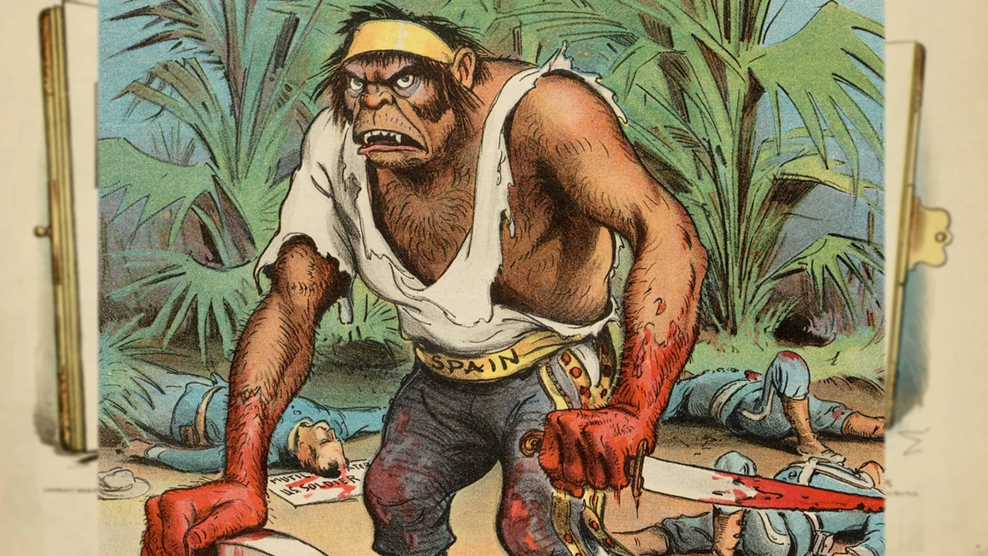 anti-Spanish propaganda, 1898