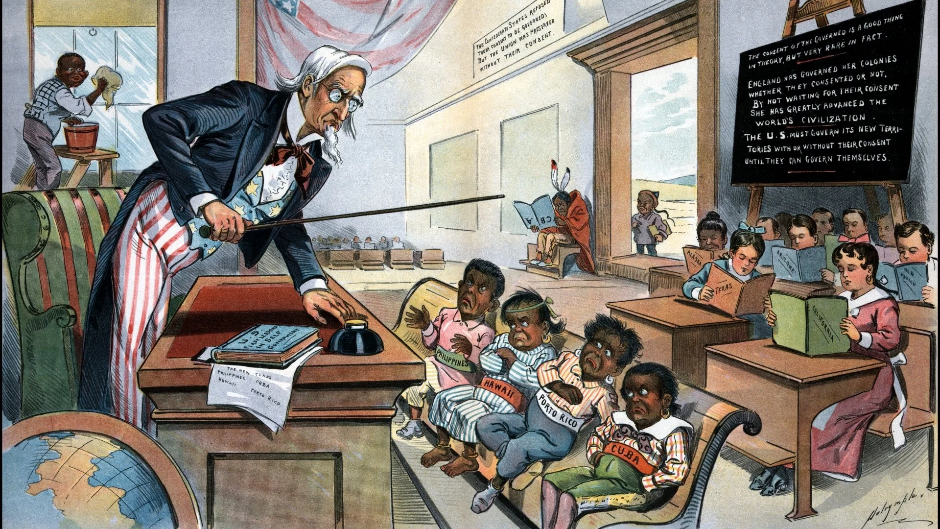 The birth of American imperialism, 1898