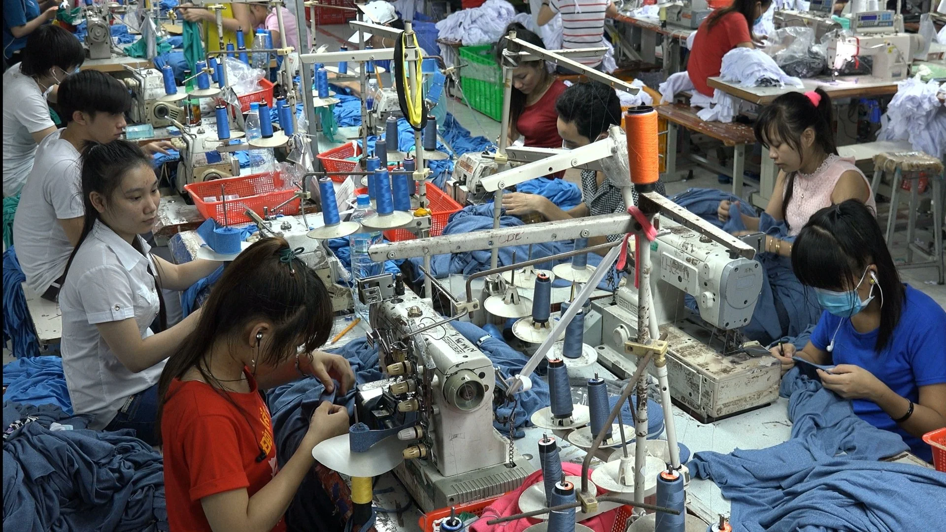 Textile sweatshop