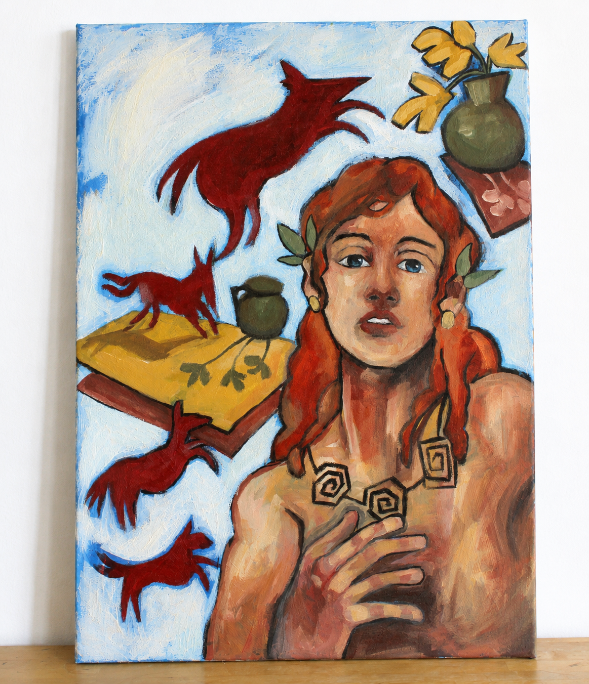The Quiet Pact,
Acrylic on Canvas,
70cmx50cm,
2026,
Available