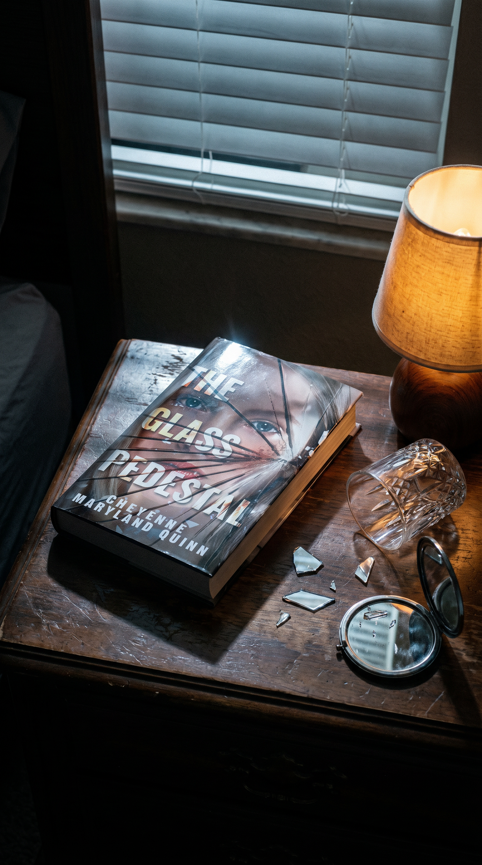 this is the debut book the glass pedestal that is followed by when the pedestal shatters, two intense stories of survival and narcissistic abuse