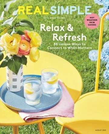 Real simple magazine.