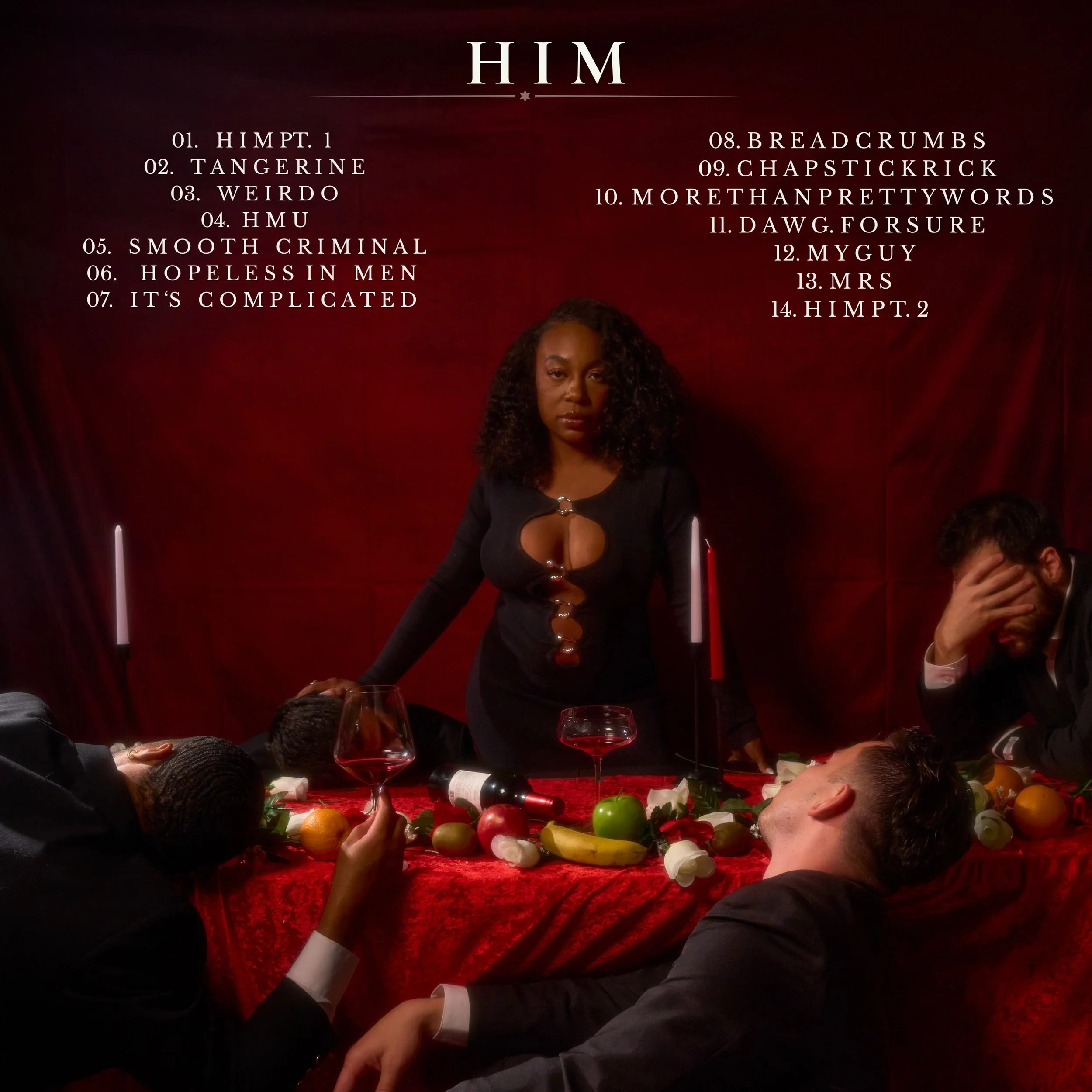 I believe that everyone has a HIM. I want you to listen to this body of work and think to yourself &ldquo;Yup, I know him&rdquo;. You might laugh, feel triggered and even understood. Just know that I&rsquo;ve met HIM. I&rsquo;m so excited for y&rsquo