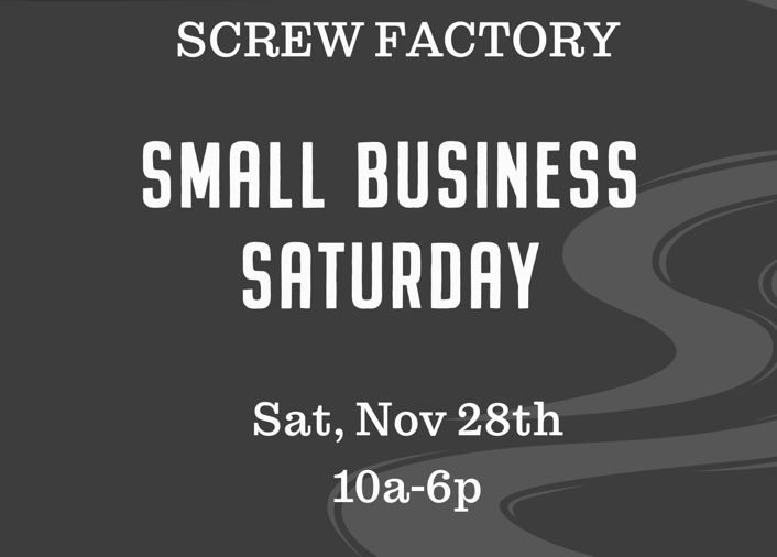 SMALL BUSINESS SATURDAY