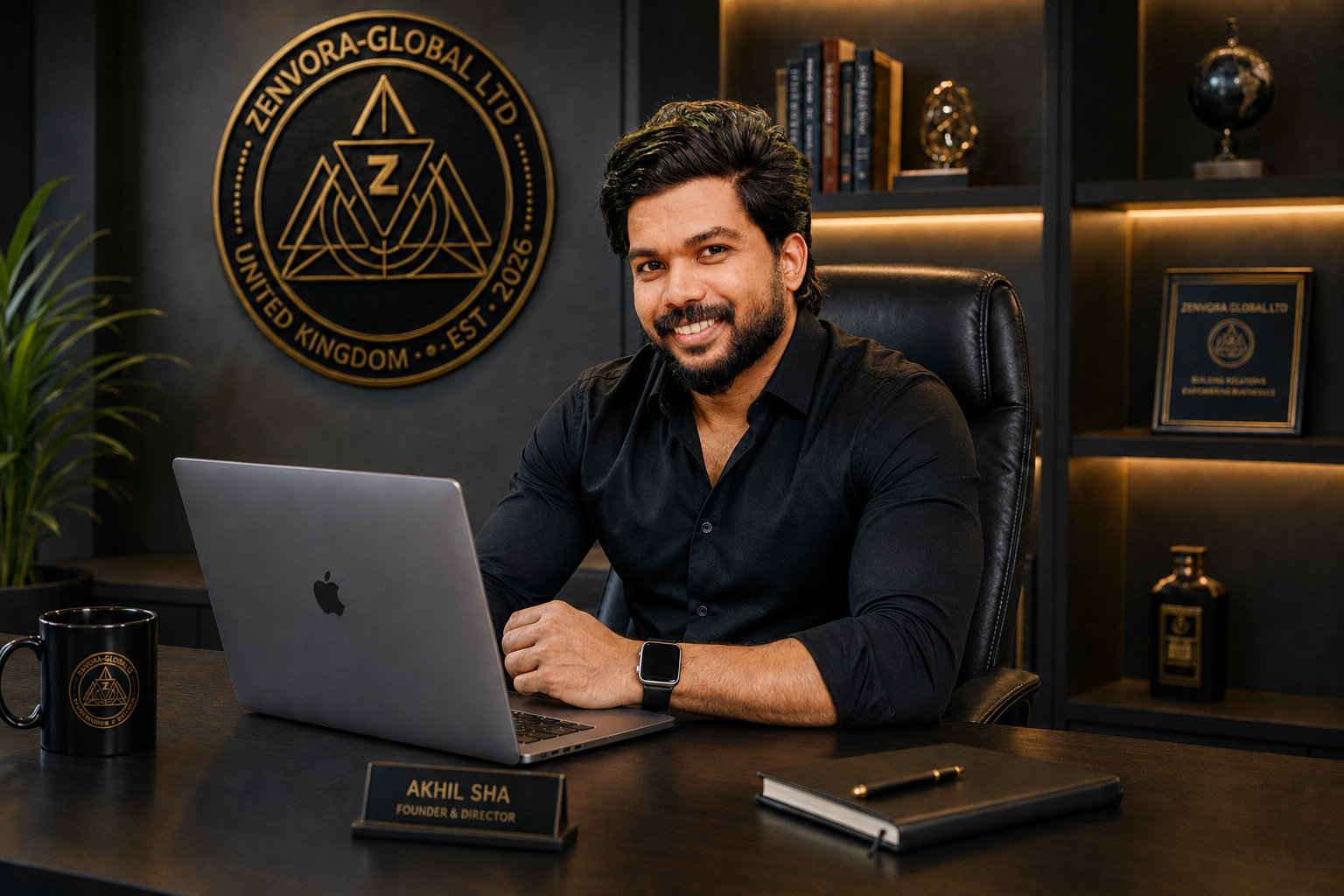 Akhil Sha Founder, Director & CEO of Zenvora Global LTD