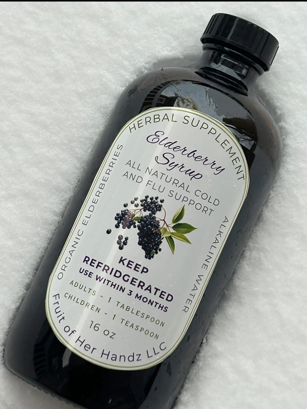 16 oz. Elderberry Syrup