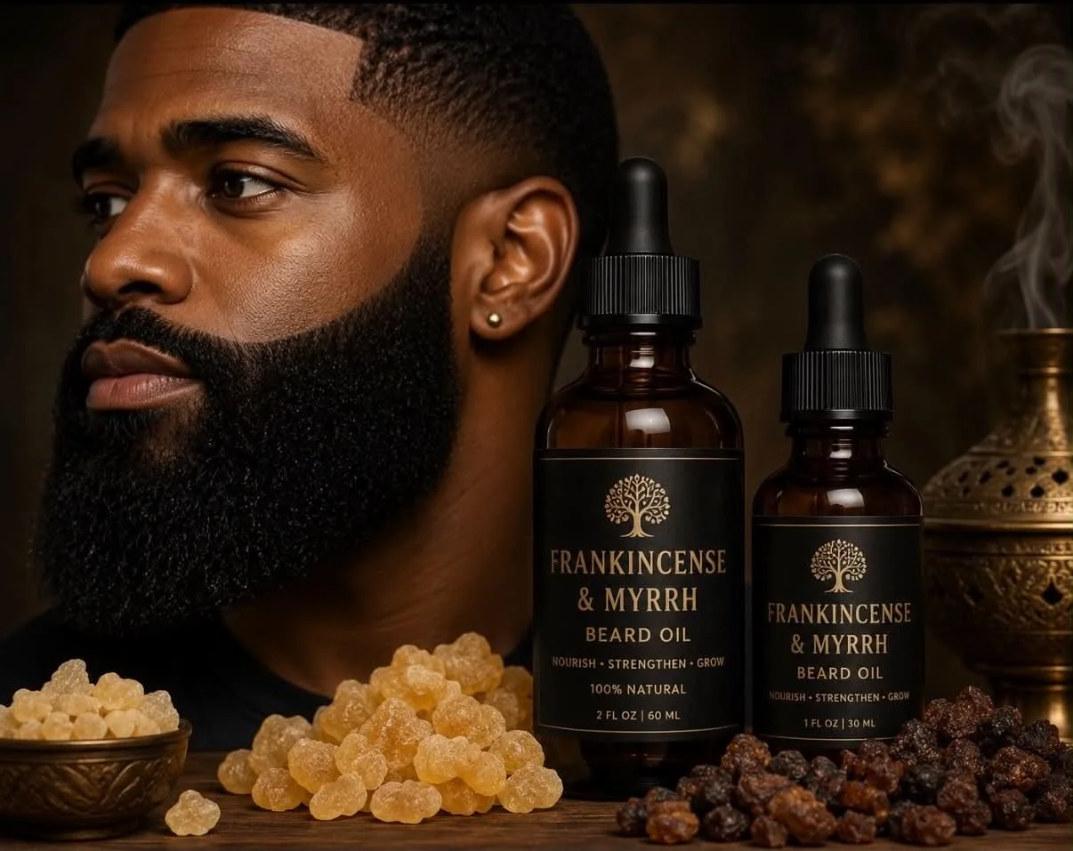 100% Natural Men's Beard Oil