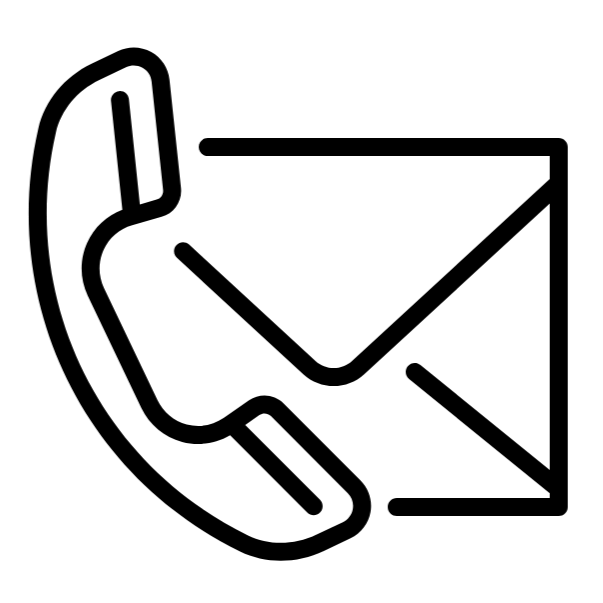 A simple black and white illustration of a person sitting on the floor with their back against a wall, reading a book.