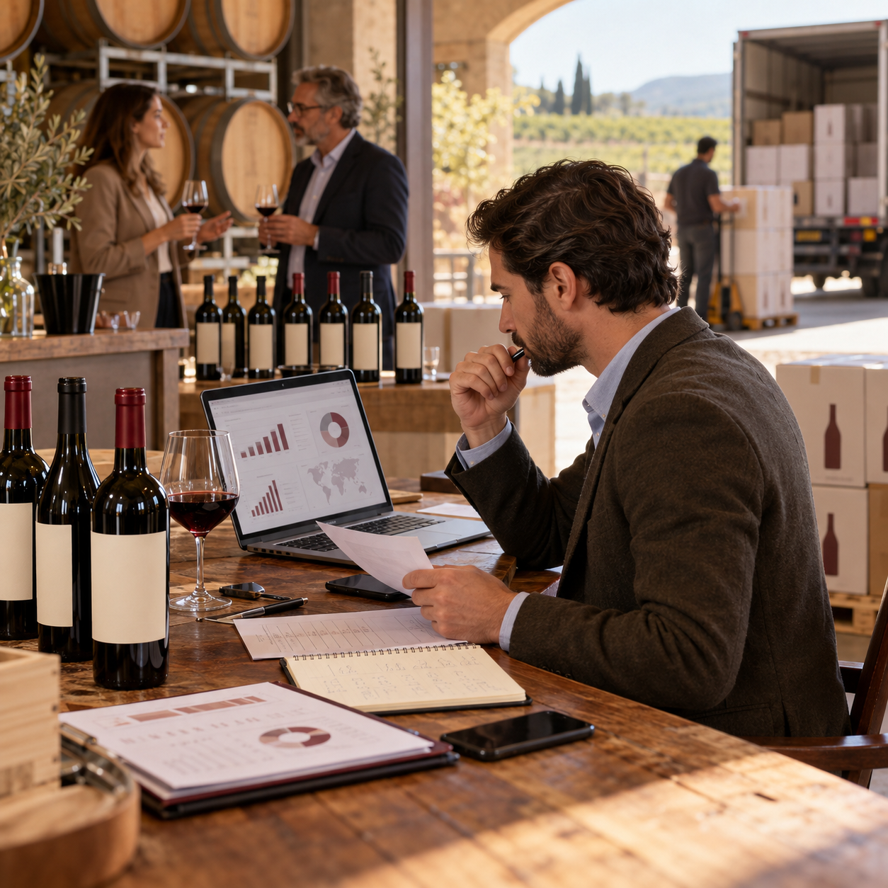 Módulo 08. Comercialización y distribución del vino.