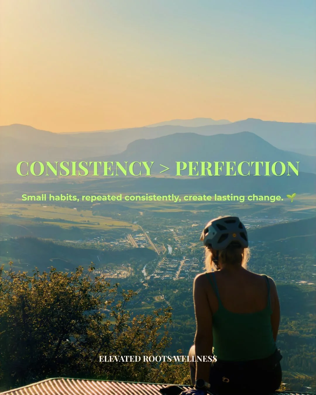 CONSISTENCY > PERFECTION 🌱

You don&rsquo;t need to eat perfectly.
You don&rsquo;t need to hit every workout.
You don&rsquo;t need to follow your routine 100% of the time.

You need to keep showing up.

One missed workout doesn&rsquo;t erase your