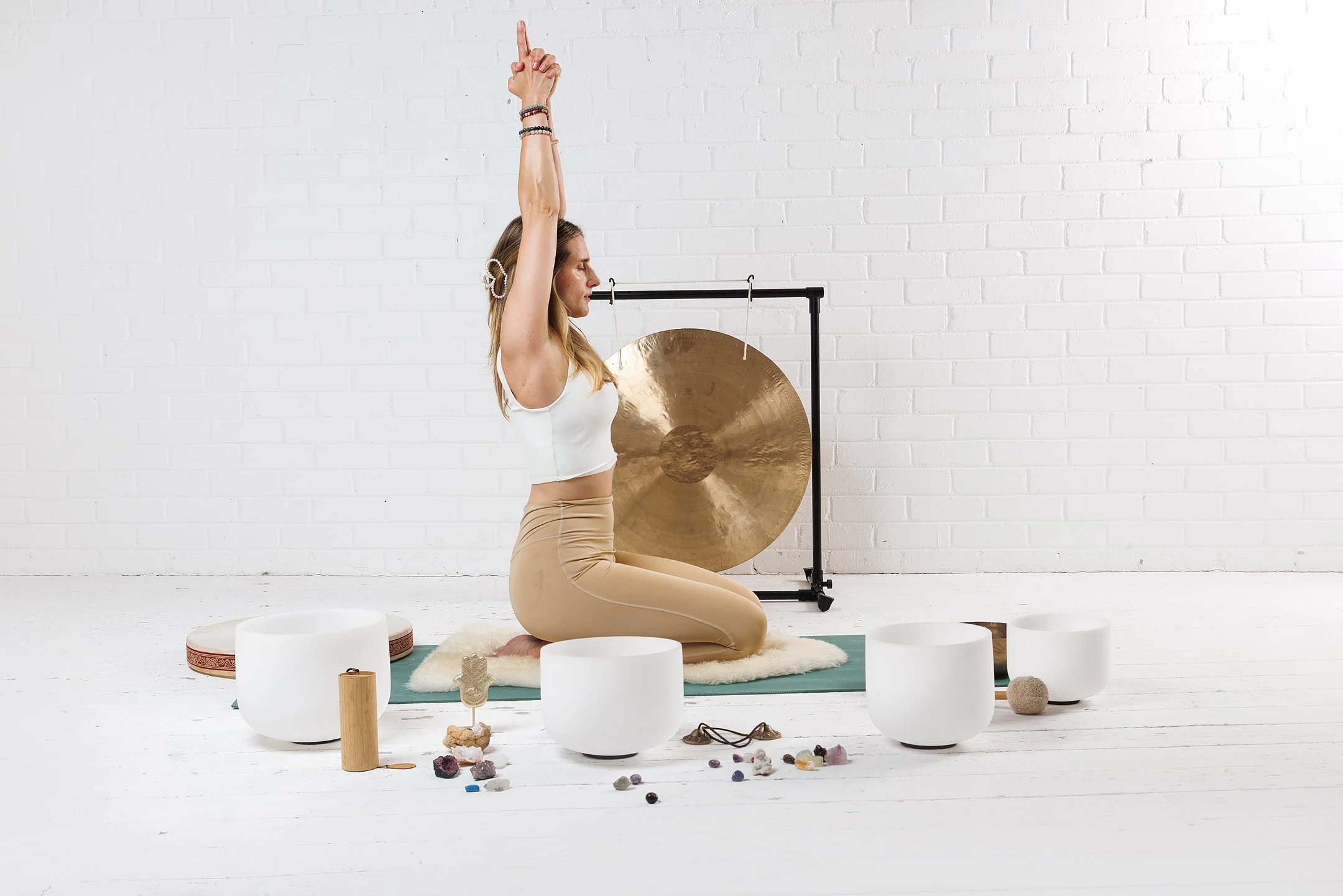 Kundalini Yoga and sound healing in Dublin with gong and crystal bowls