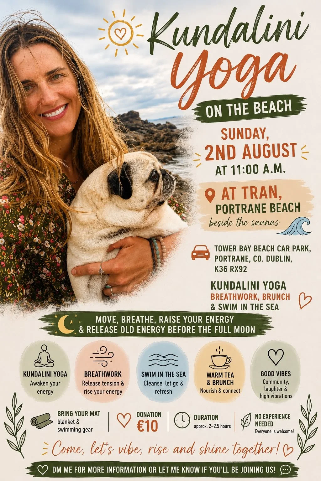 Kundalini Yoga at Portrane Beach ✨🌊