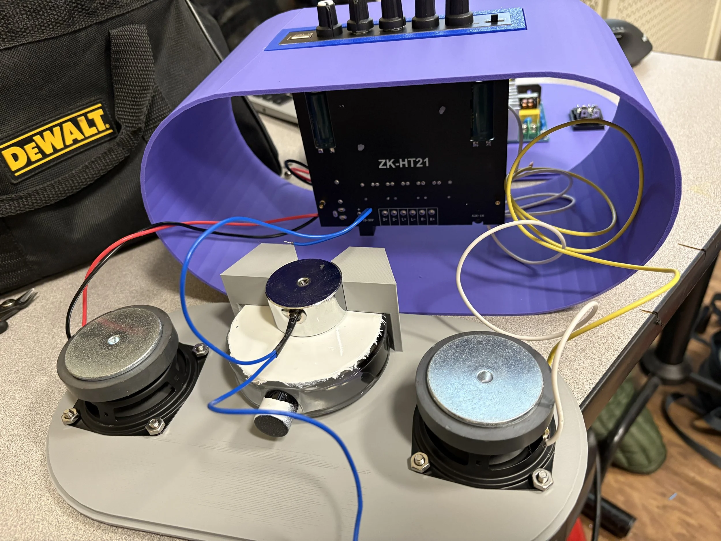 First fit test with 3D printed enclosure