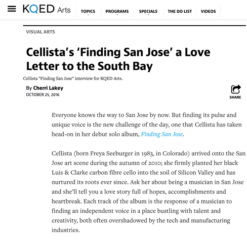 Finding San Jose in KQED