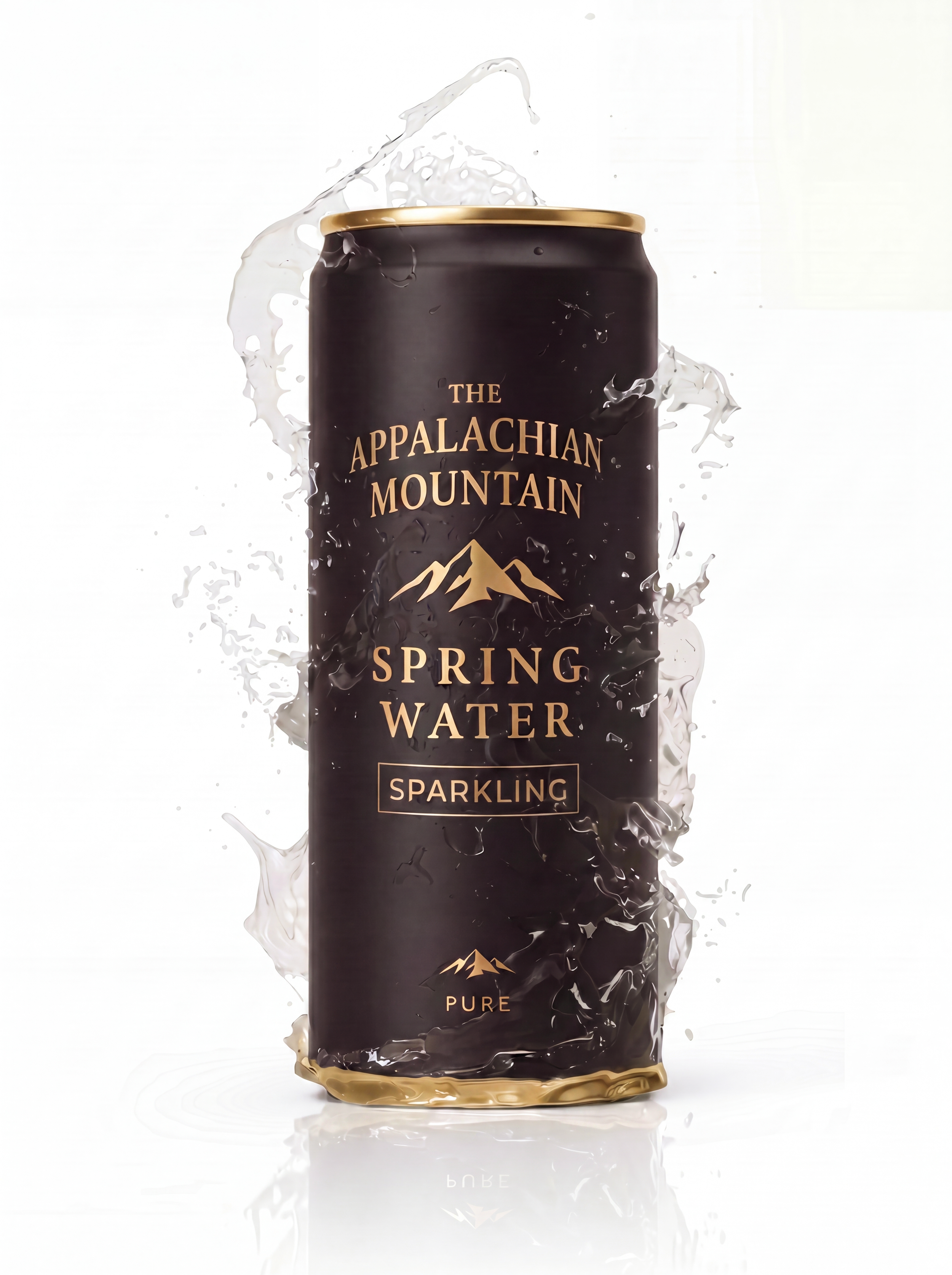 PURE SPARKLING SPRING WATER - Can