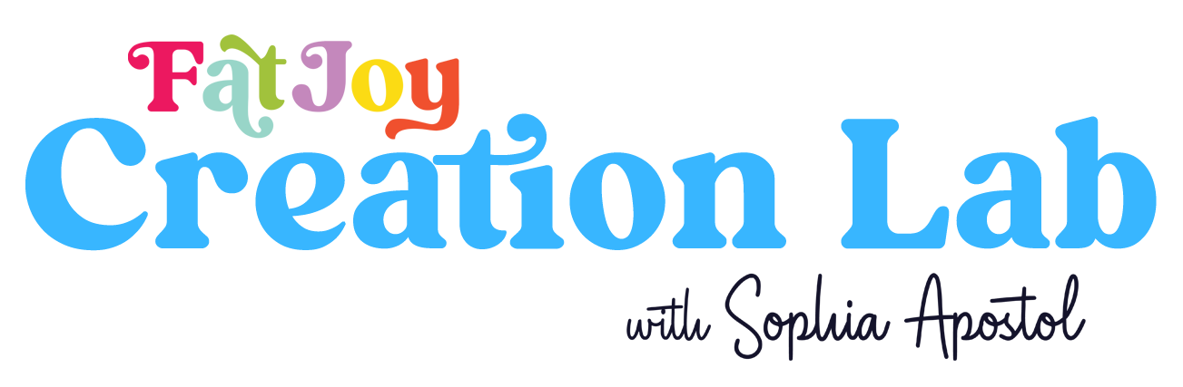 Fat Joy Creation Lab with Sophia Apostol logo