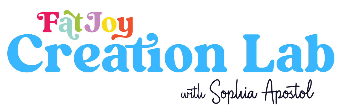 Fat Joy Creation Lab with Sophia Apostol logo