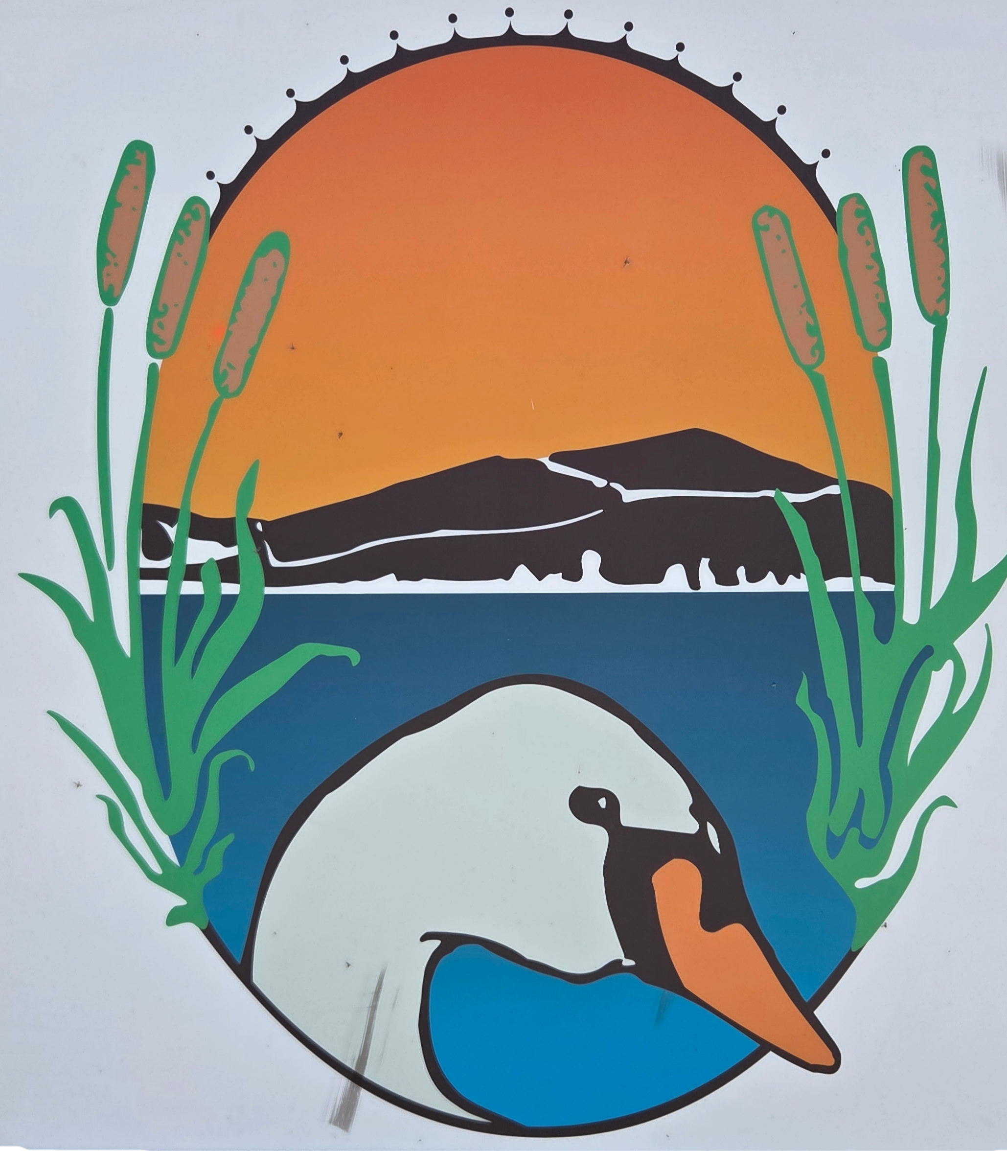 Swan Lake RV Resort logo.