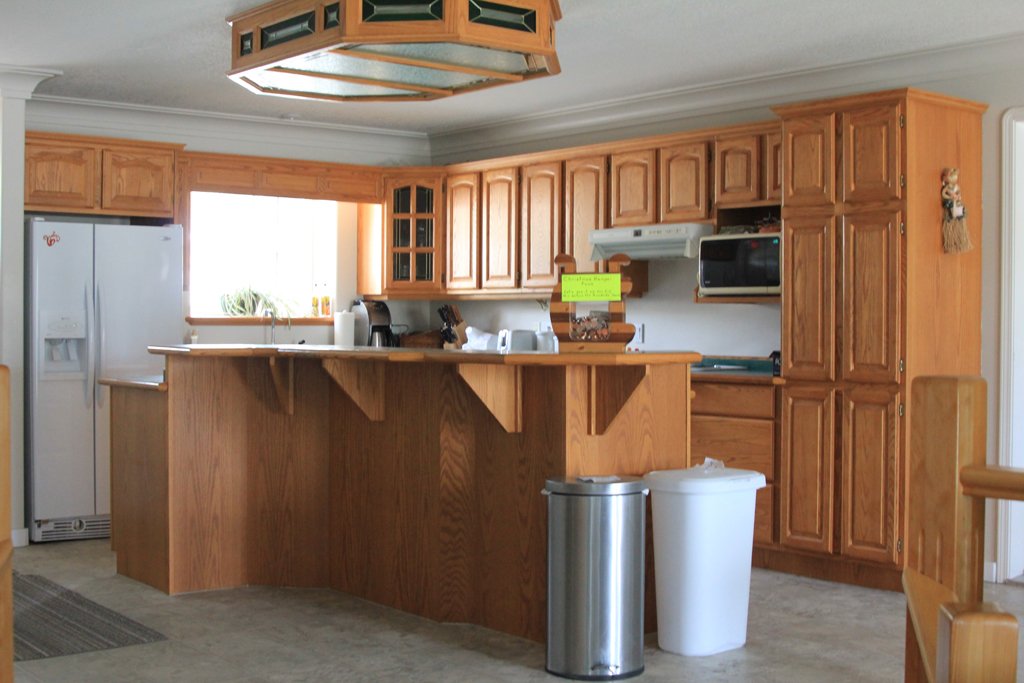 Swan Lake RV Resort clubhouse kitchen.