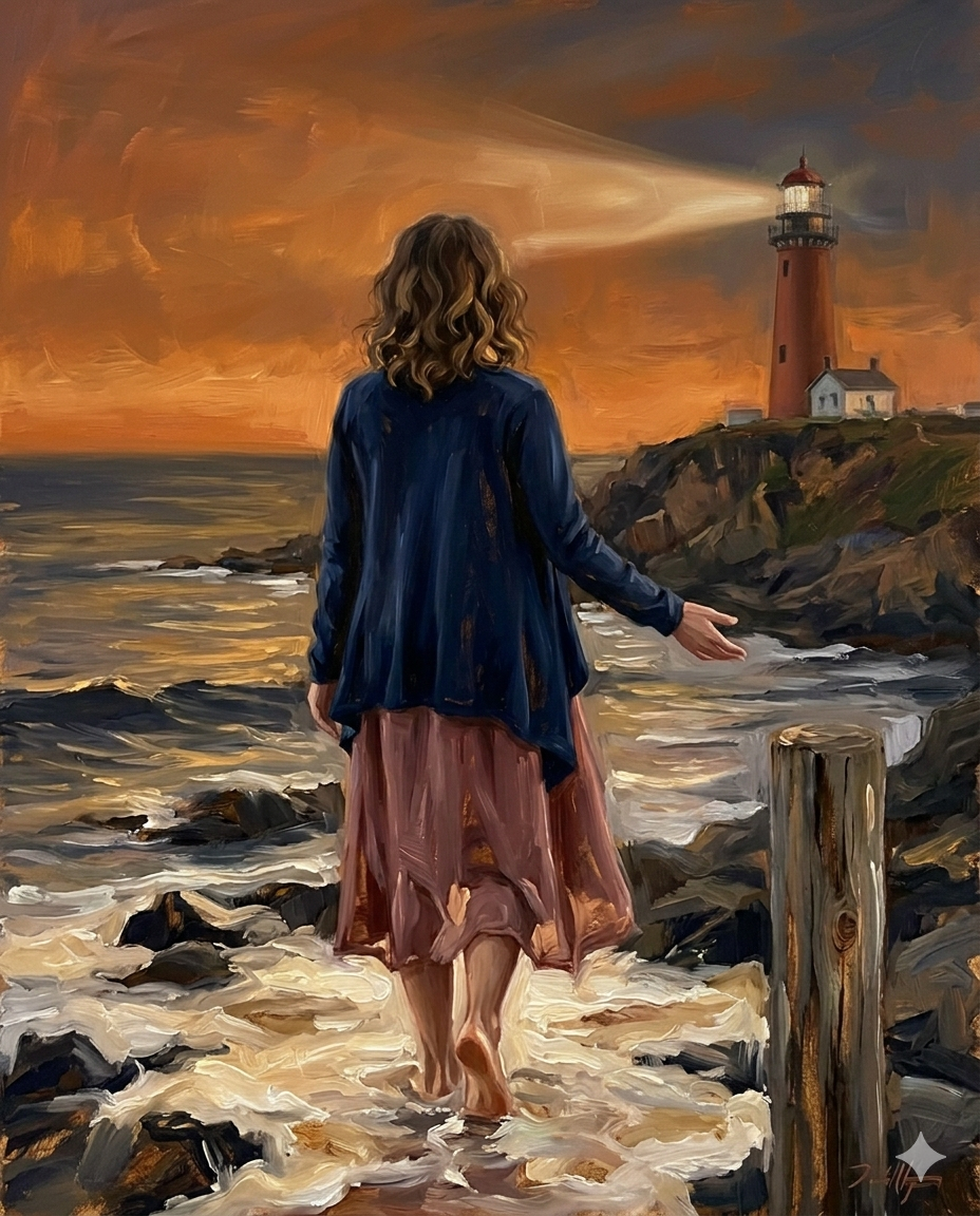 The Wave Got Me Moving. The Lighthouse Got Me Home