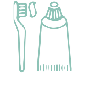 Toothbrush and toothpaste