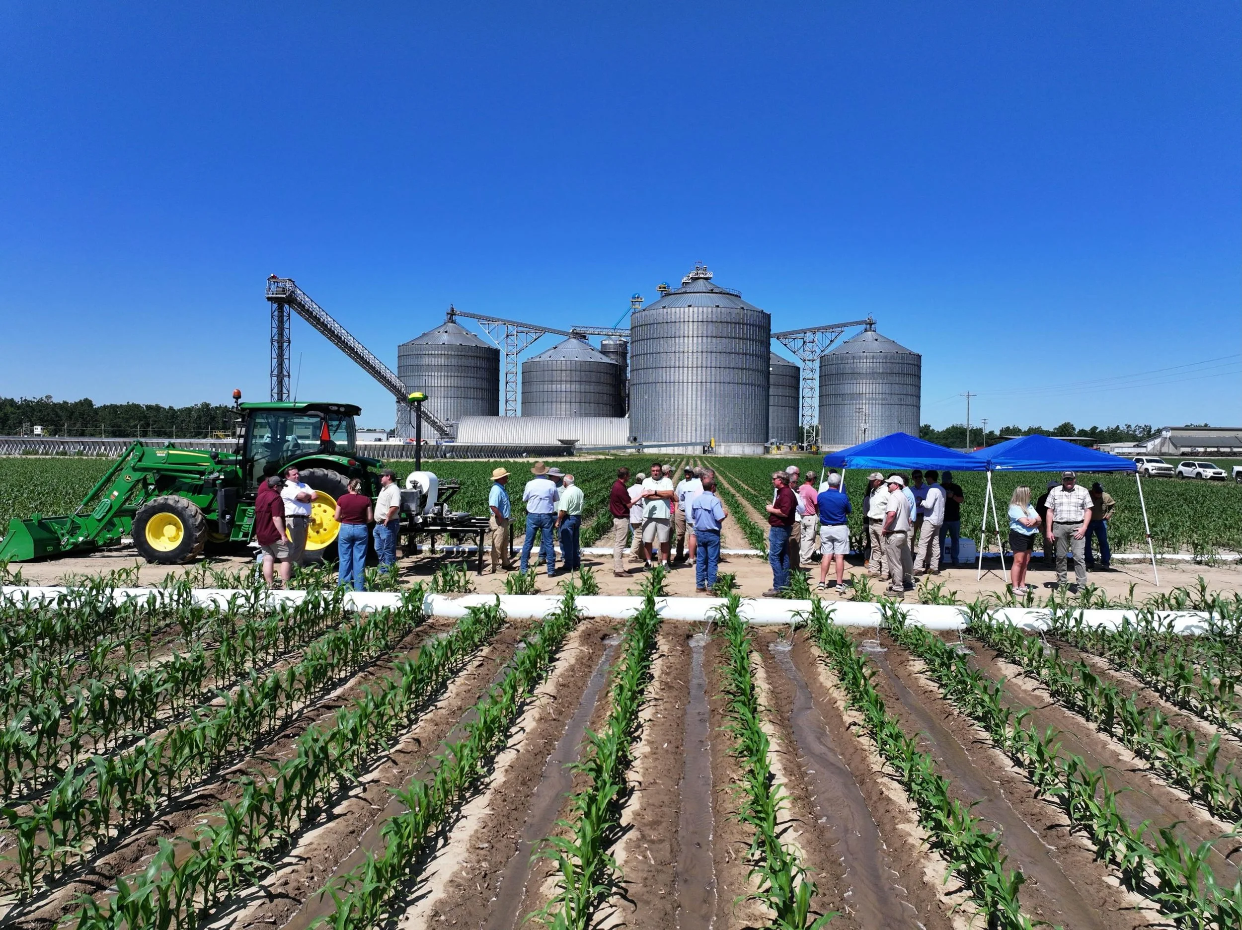 Thank you to all who attended our demo day hosted at @deltagrainco ! Whether you&rsquo;re managing a few hundred acres or several thousand, Poly Punch brings agronomic precision and efficiency to your operation. Contact us today if you are interested