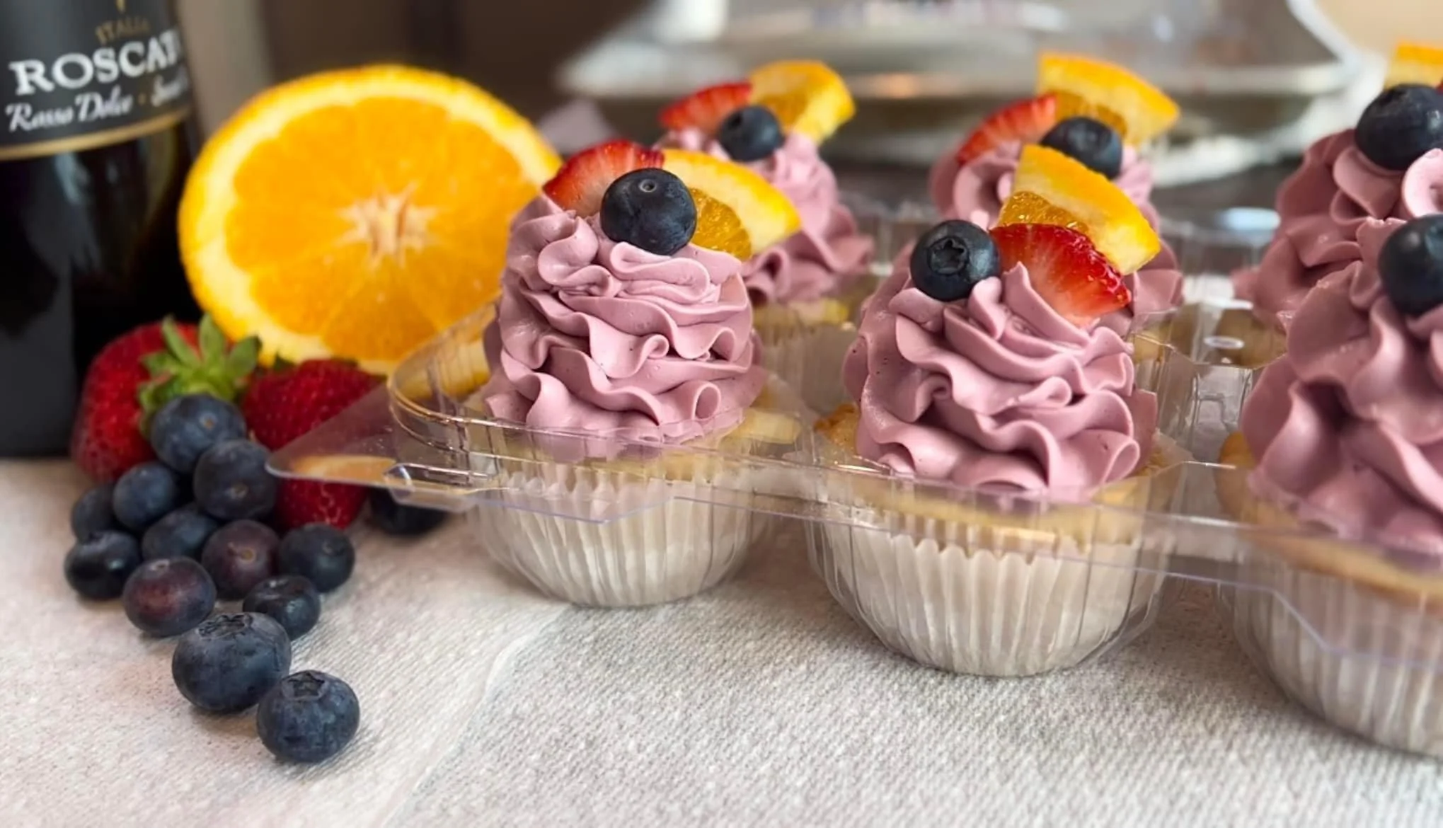 Sangria Cupcakes