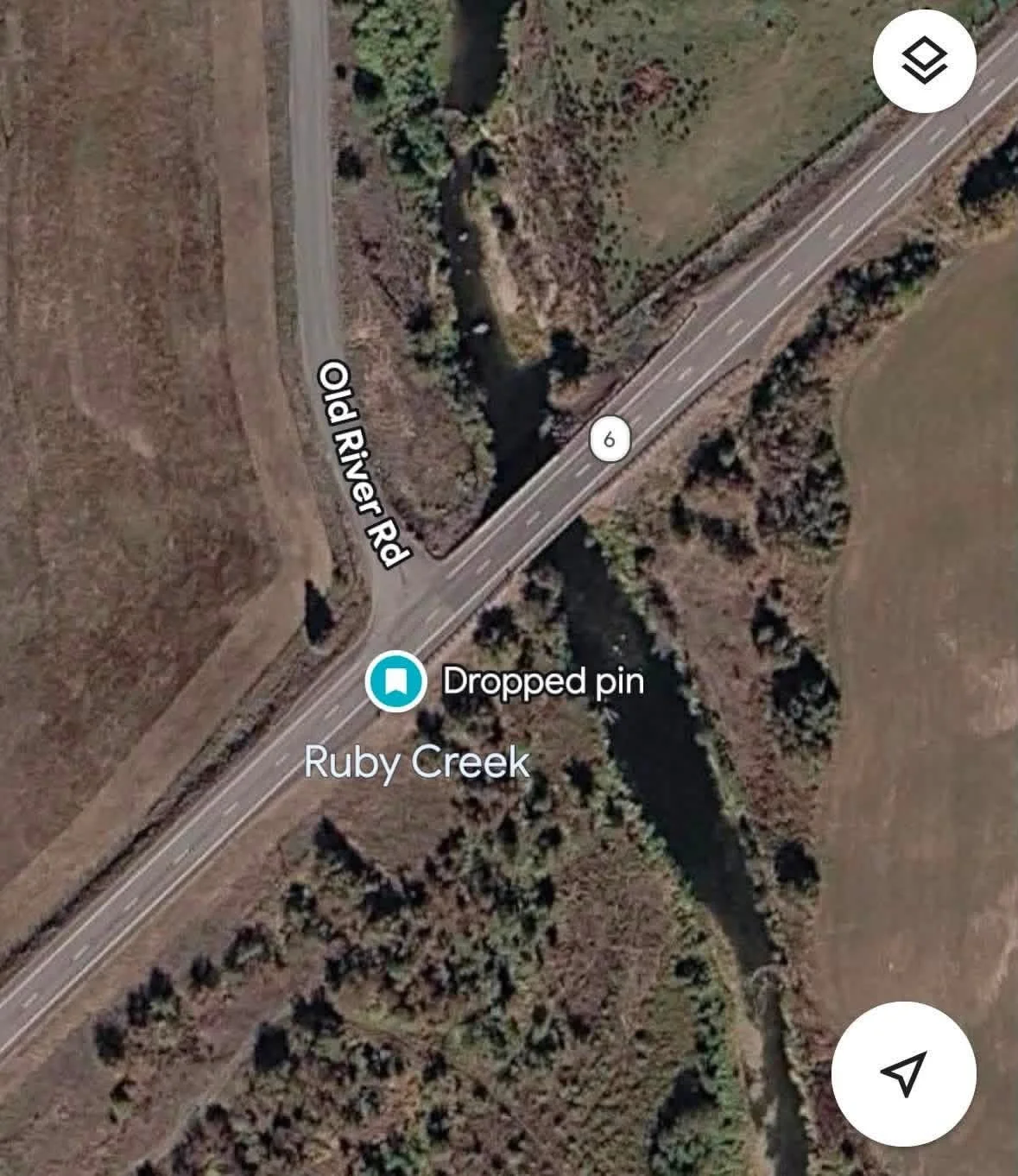 The location of where Hazel’s slippers were found.