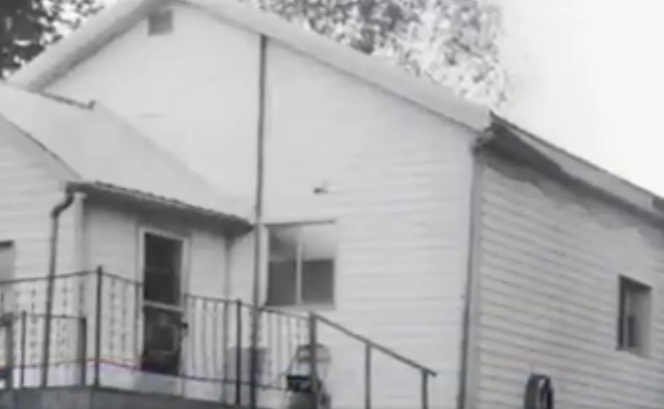 Back of Hazel's Home in 1996. 