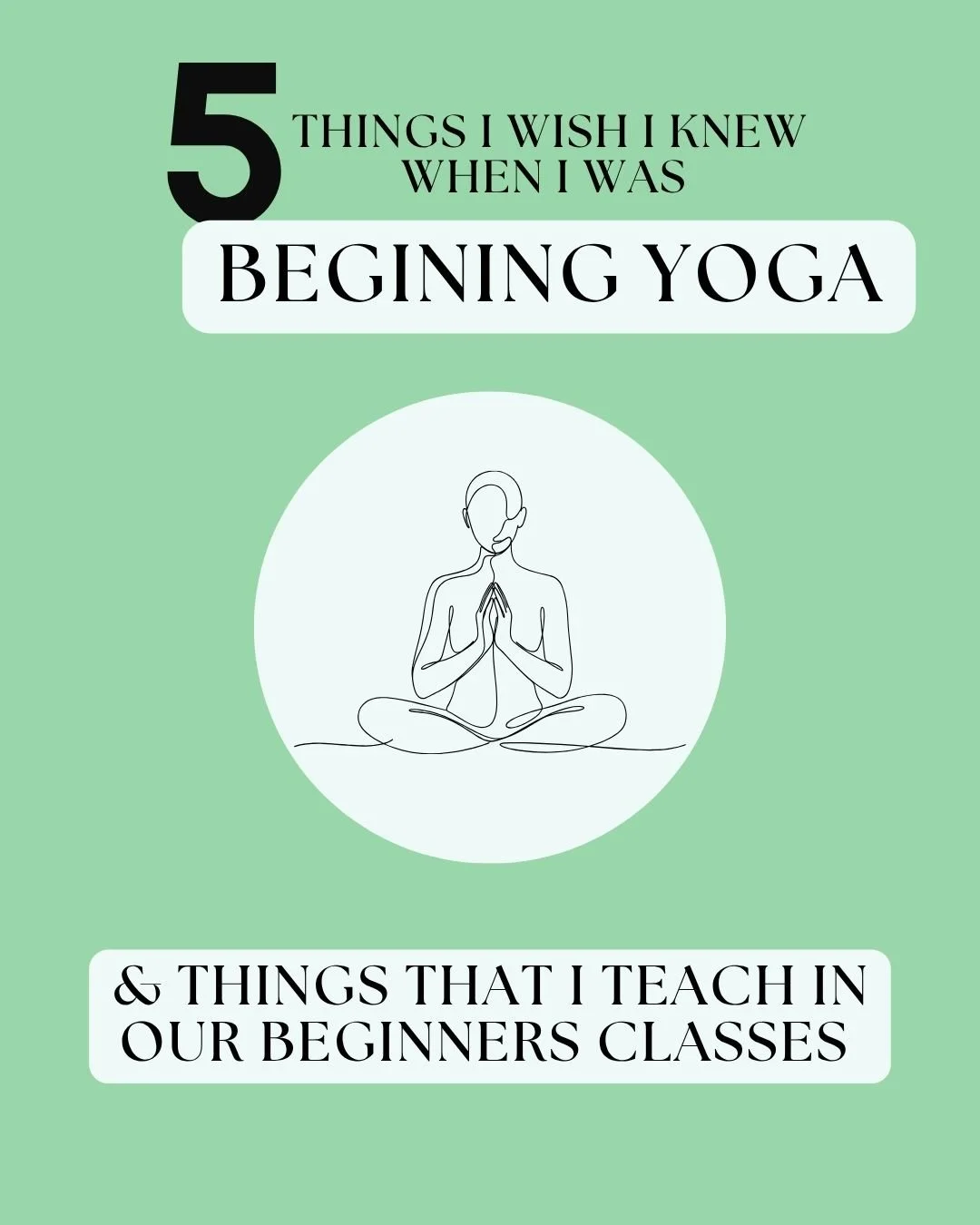 I look forward to all my classes, but the beginners one is always special to me. 

I love teaching and want to create a space where people feel comfortable asking questions and feeling confident from the start of their yoga journey. 

If you've been 