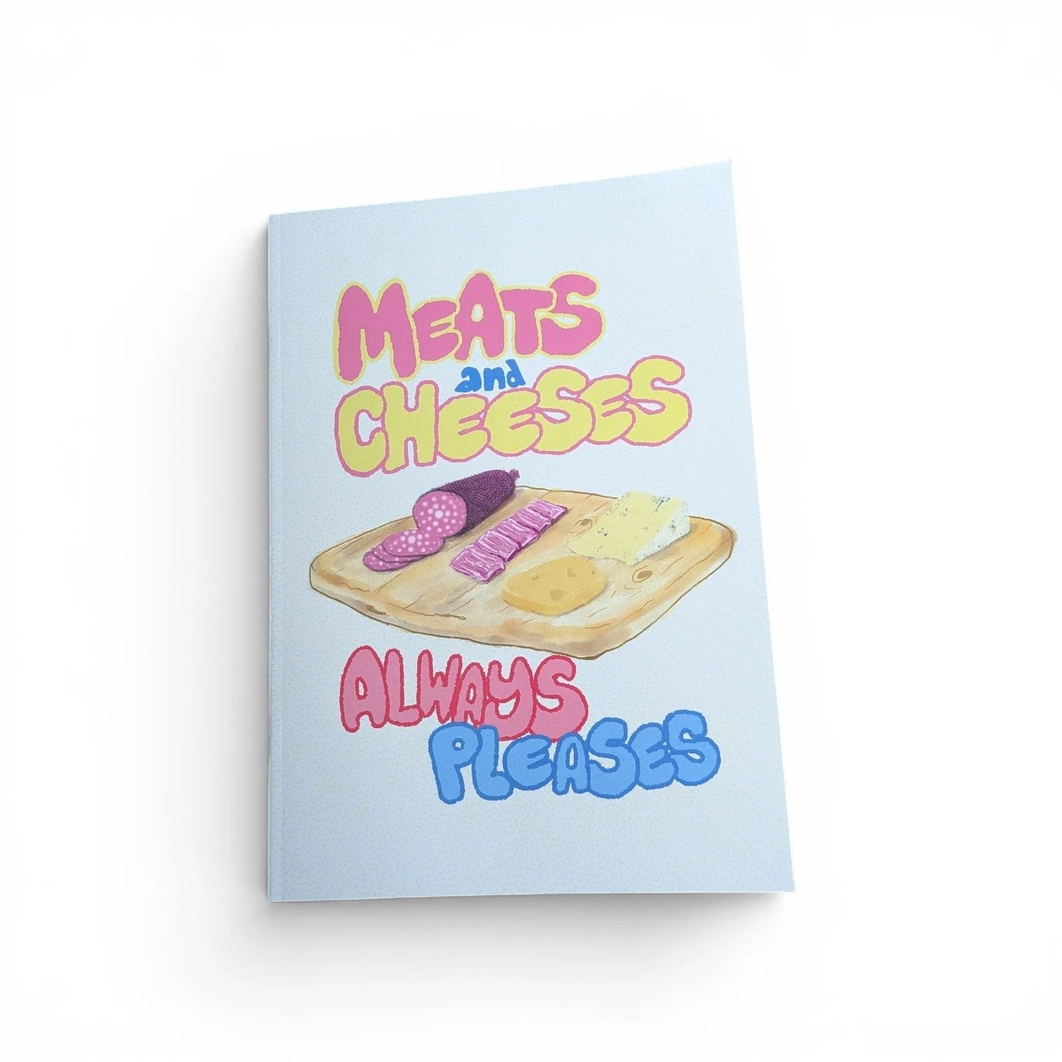 Bob Mortimer's Meats and Cheeses A5 Notebook