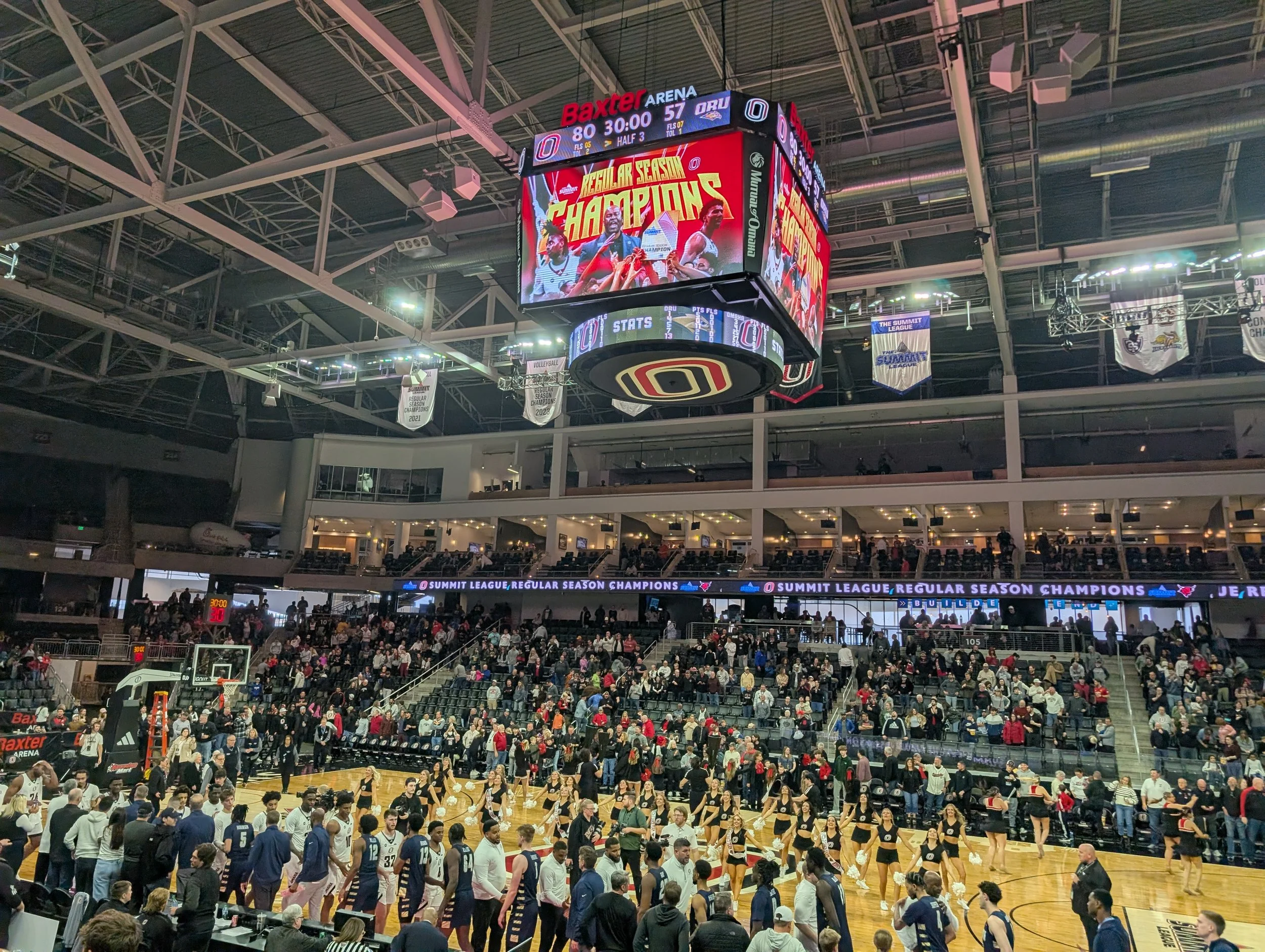 03/01/25 UNO vs Oral Roberts - Confrence Champions 