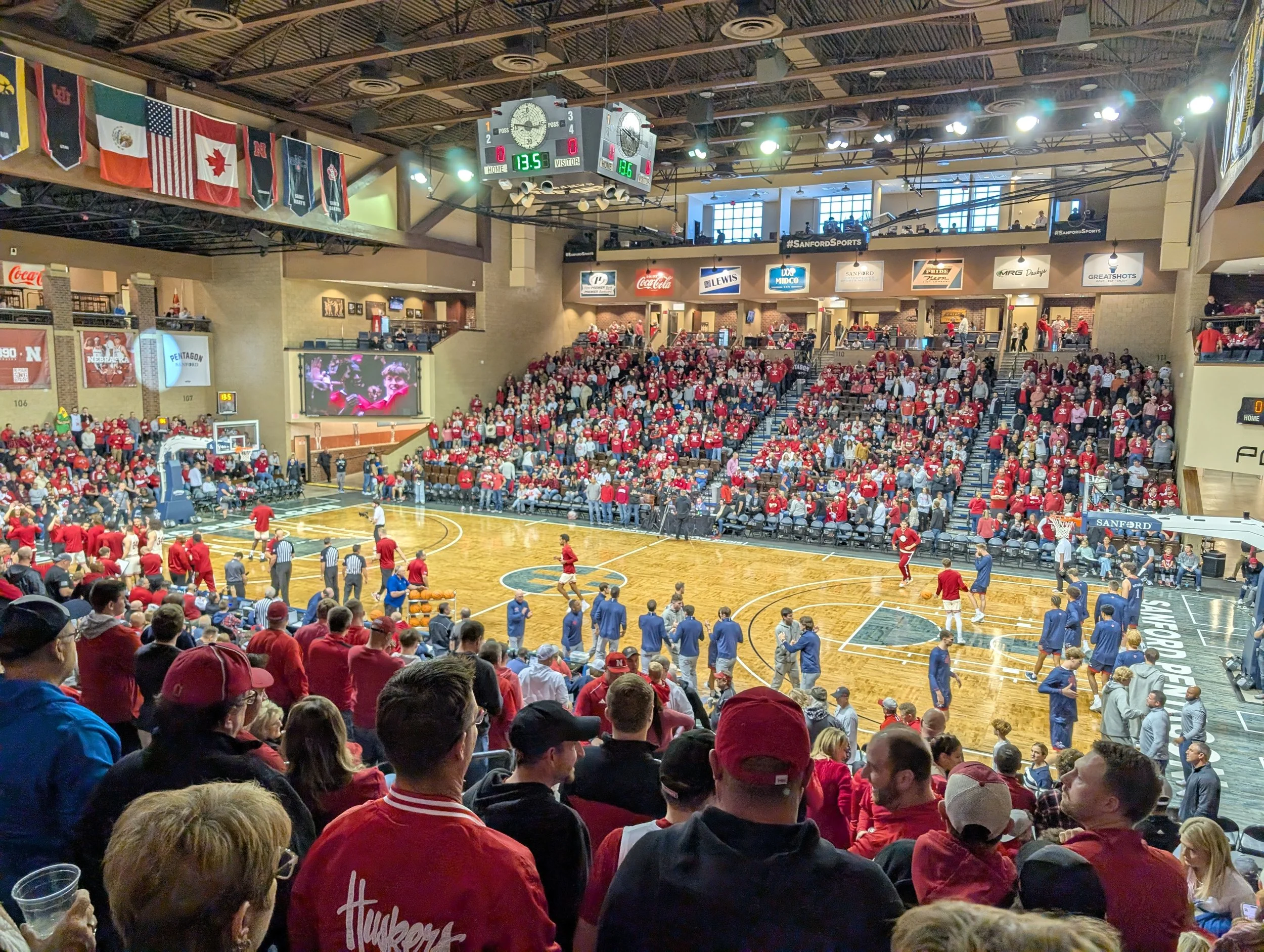 11/16/24 Sioux Falls SD - Neb vs Saint Mary's