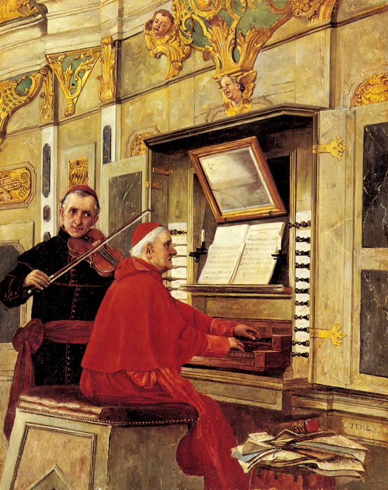 The Duet by Jehan Georges Vivert