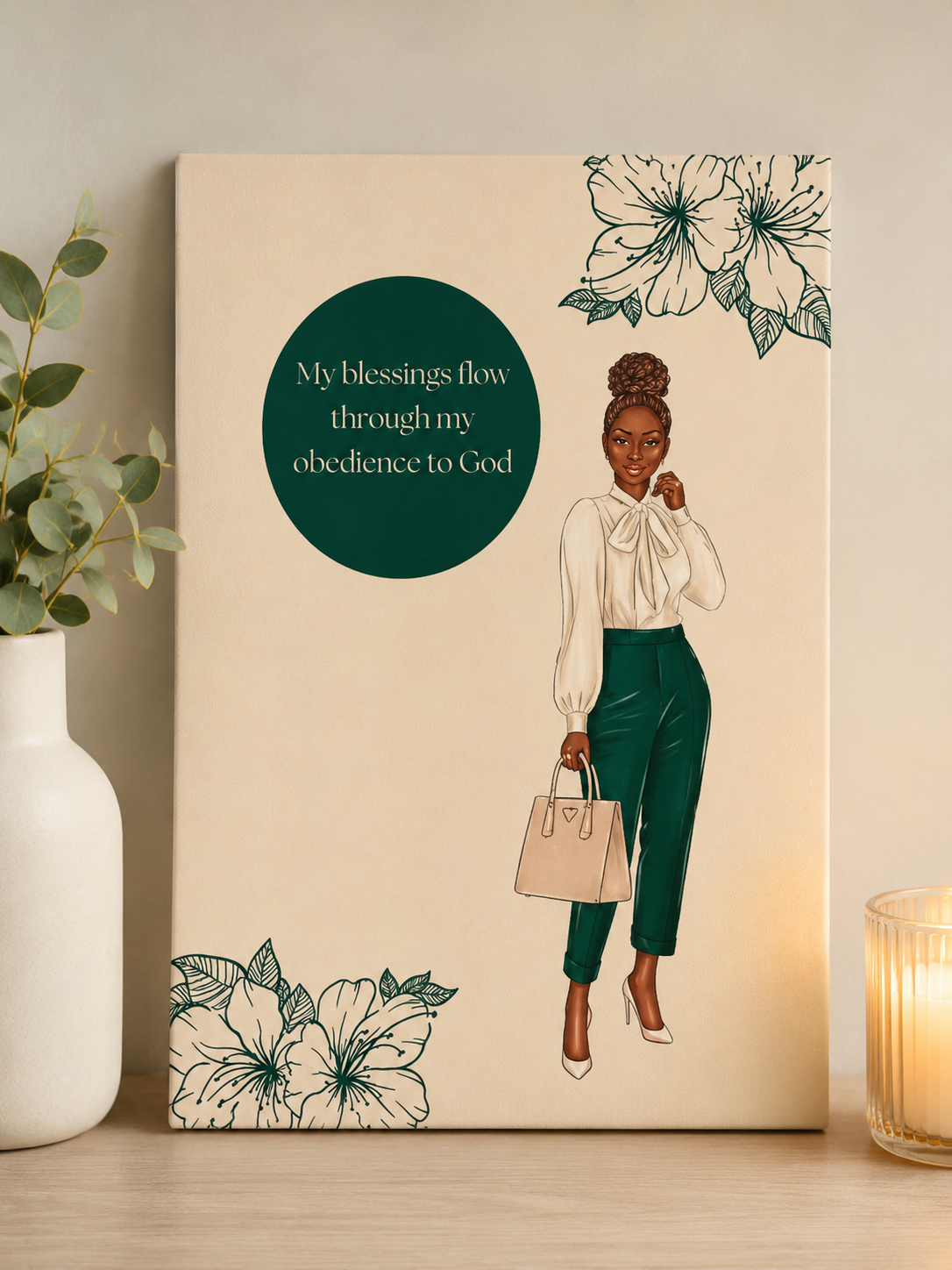 Obedience & Blessings Journal – Flourishing in Faith