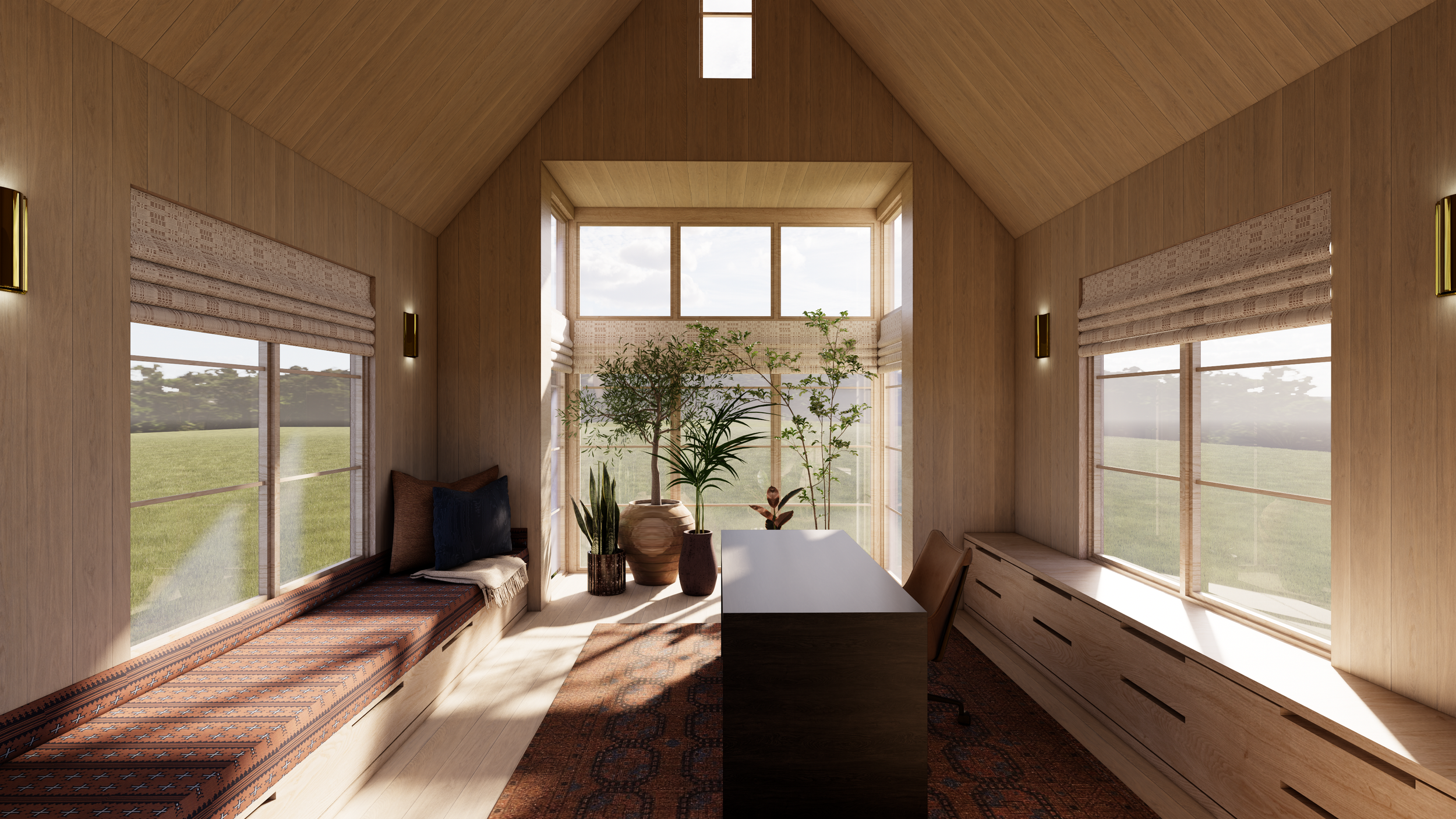 Northville New Construction Rendering. Interior Design by JF Design. Architecture by Joseph Mosey Architecture.