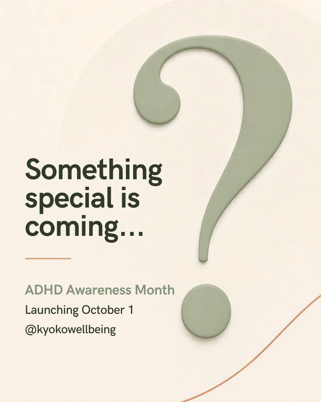 Something special is coming&hellip; 👀🧠

October is ADHD Awareness Month, and I&rsquo;ve been working on something new for ADHD + AuDHD women.

If you&rsquo;ve been curious about coaching but haven&rsquo;t been ready to jump in, this might be for yo