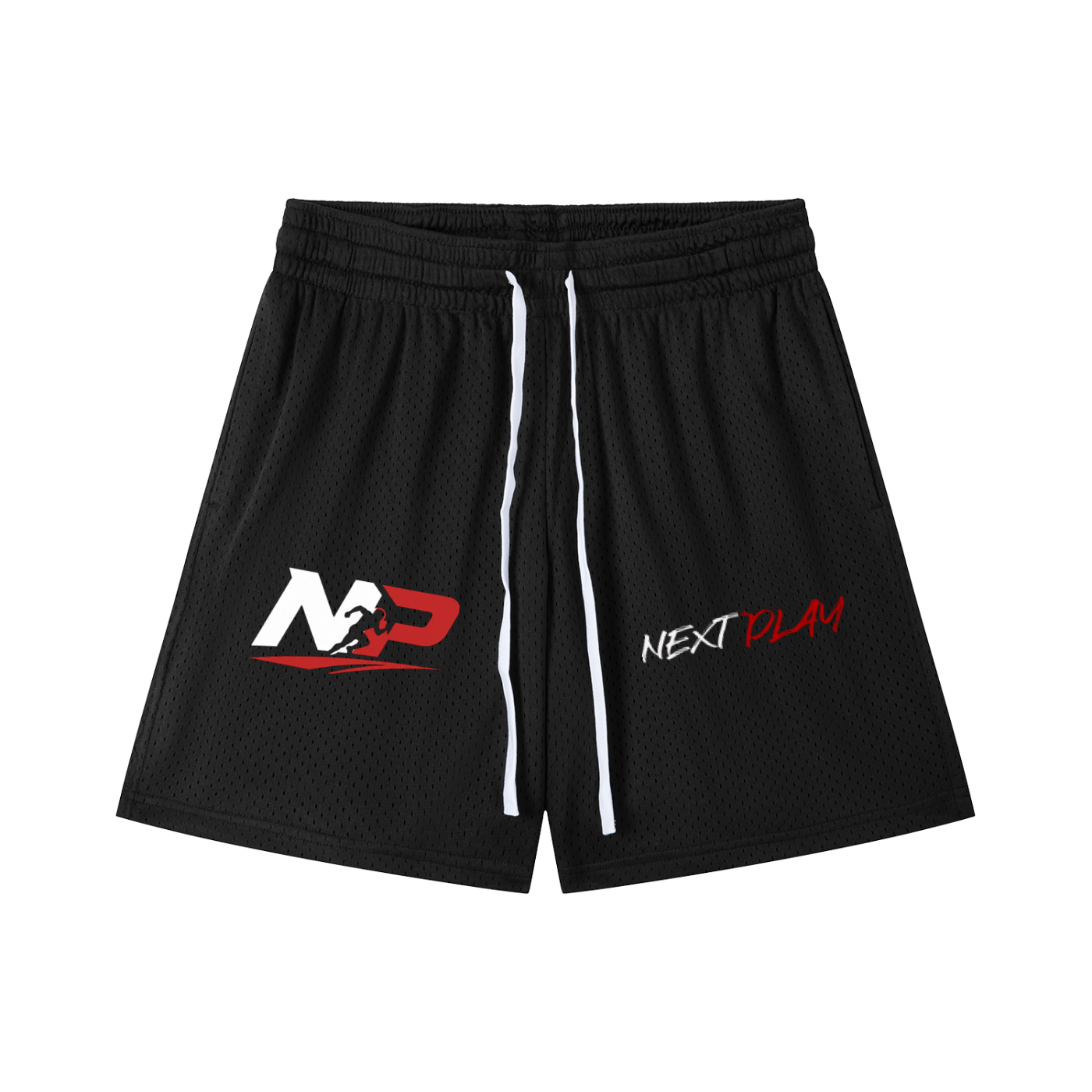 Next Play Mesh Drawstring Shorts