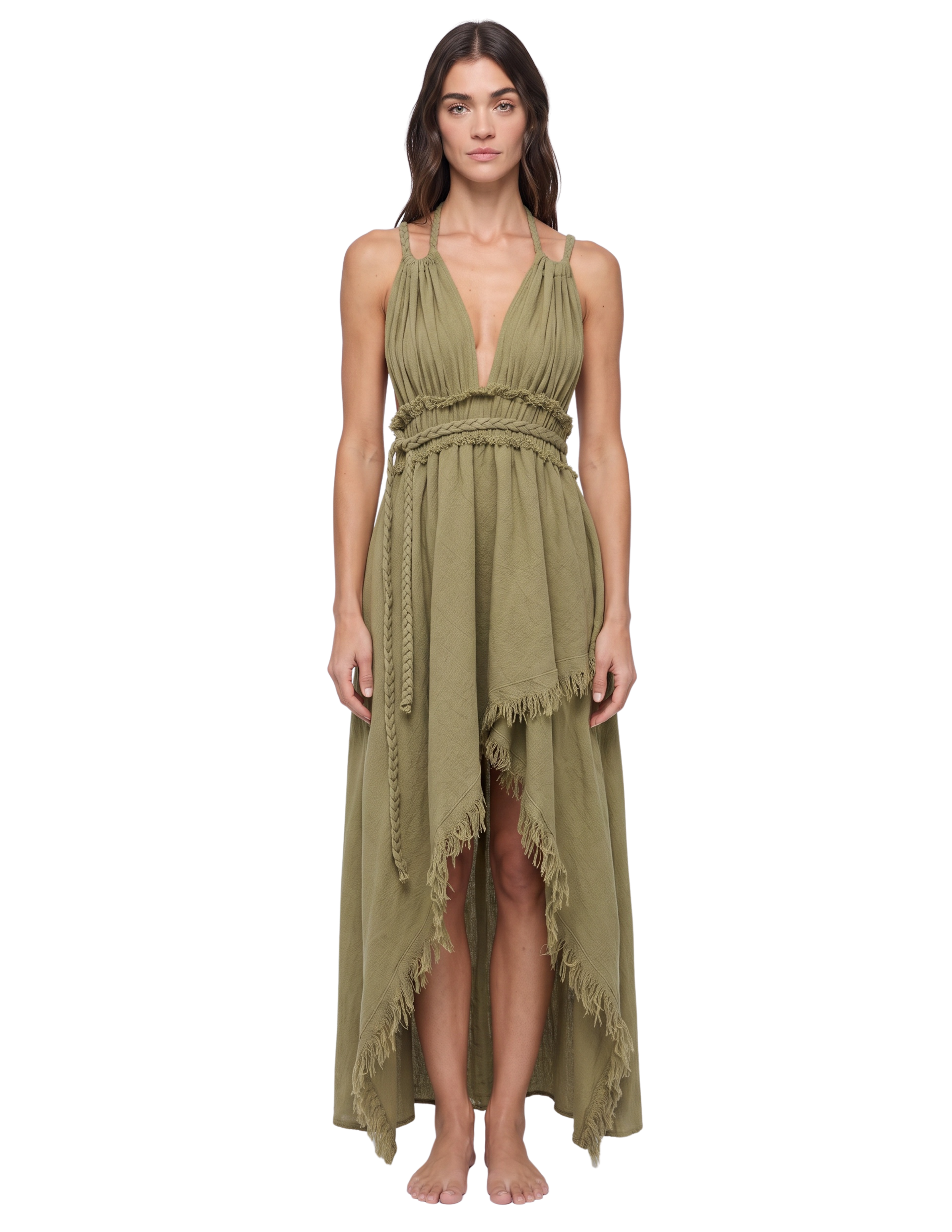 The Sage Knot Dress