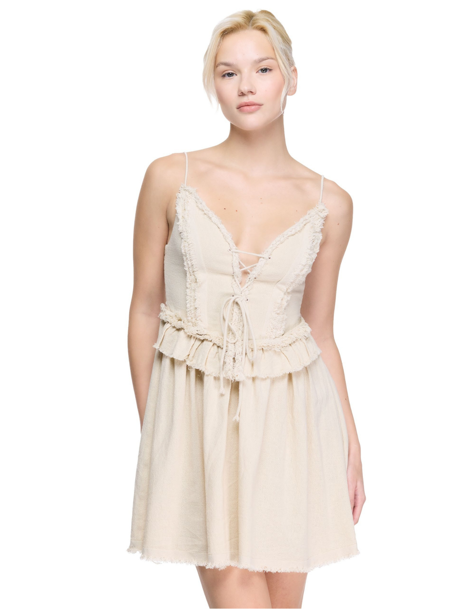 Corset mini dress