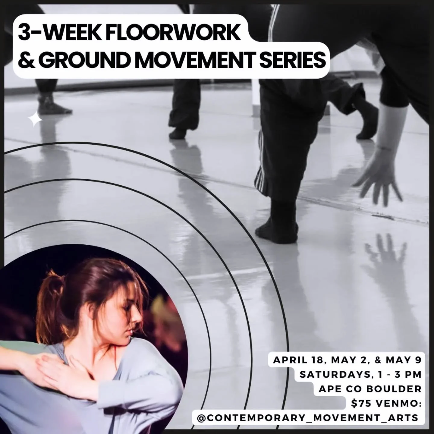 Dear Movers,

I am finally bringing this series to Boulder, and I&rsquo;m genuinely so excited to share this work with you.

3-Week Floorwork and Ground Movement Series
Saturdays, April 18, May 2 &amp; May 9
1 to 3 PM
Ape Co Boulder
$75 for the full 