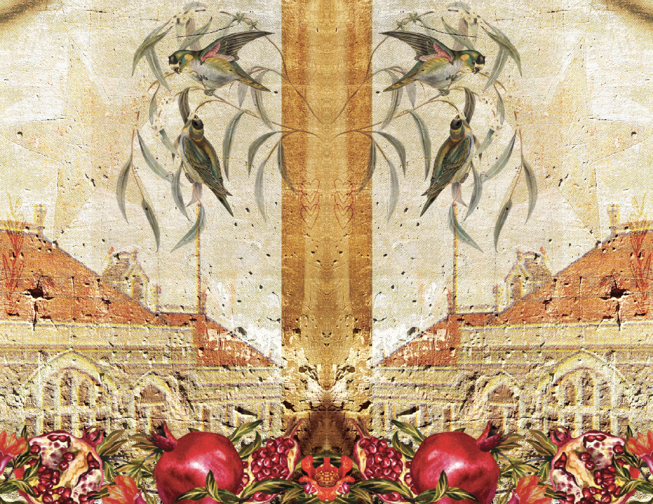 Femmegranate - Digital Collage