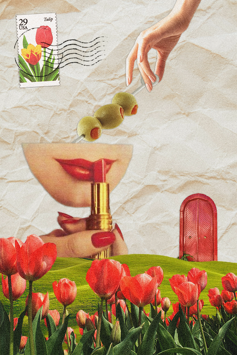 April - Digital Collage