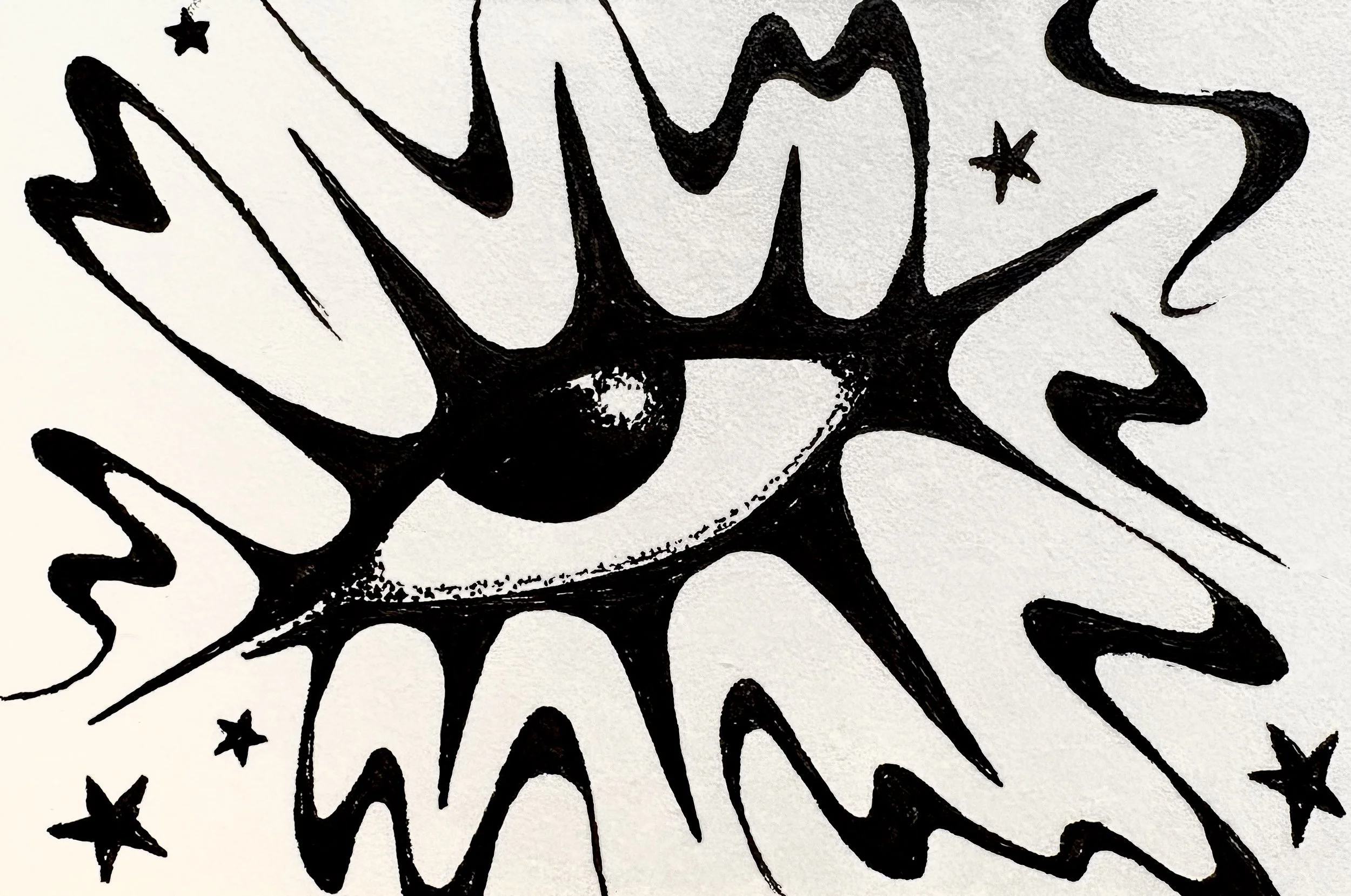 Blink - Ink Drawing