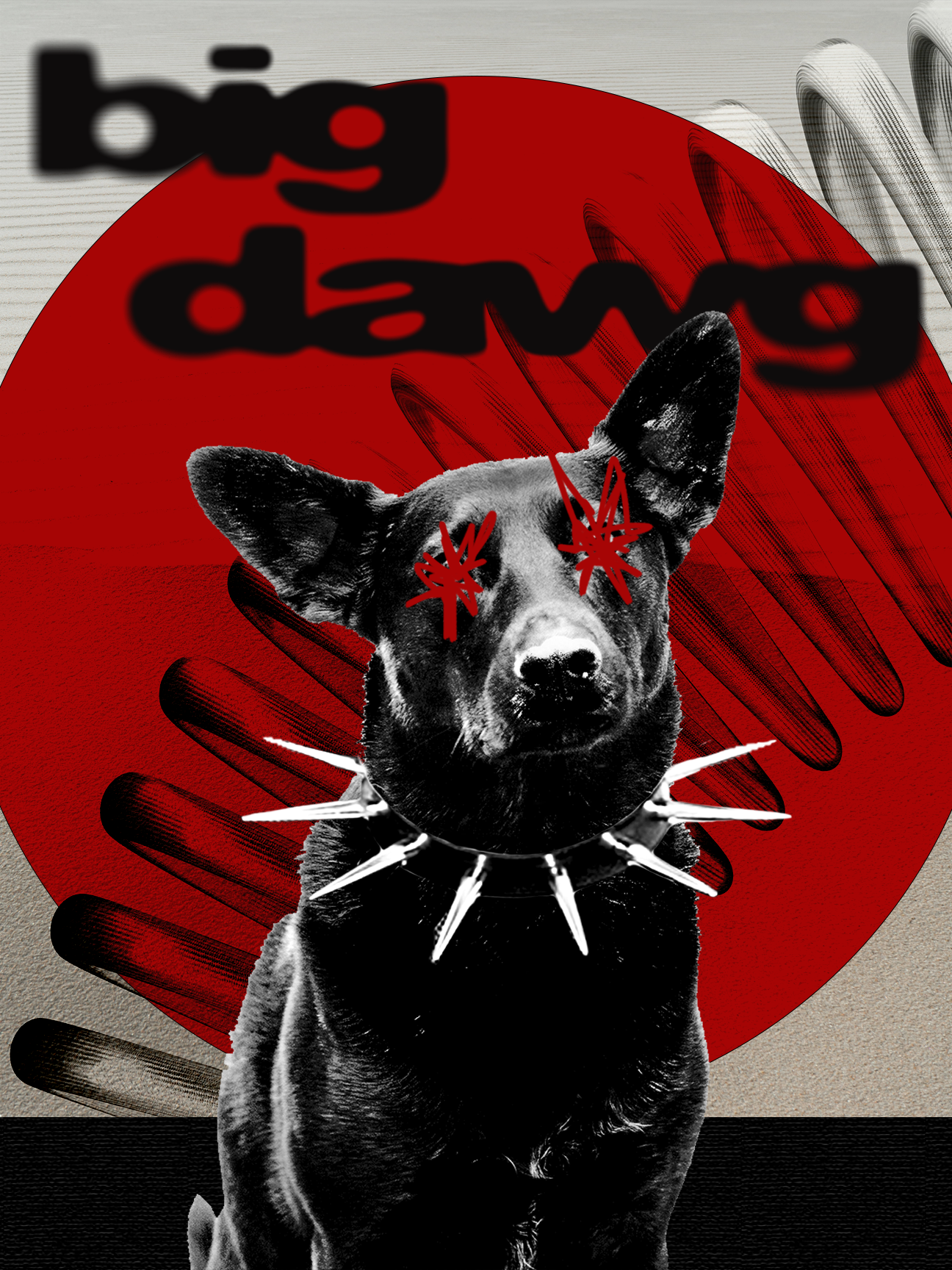 Big Dawg - Digital Collage