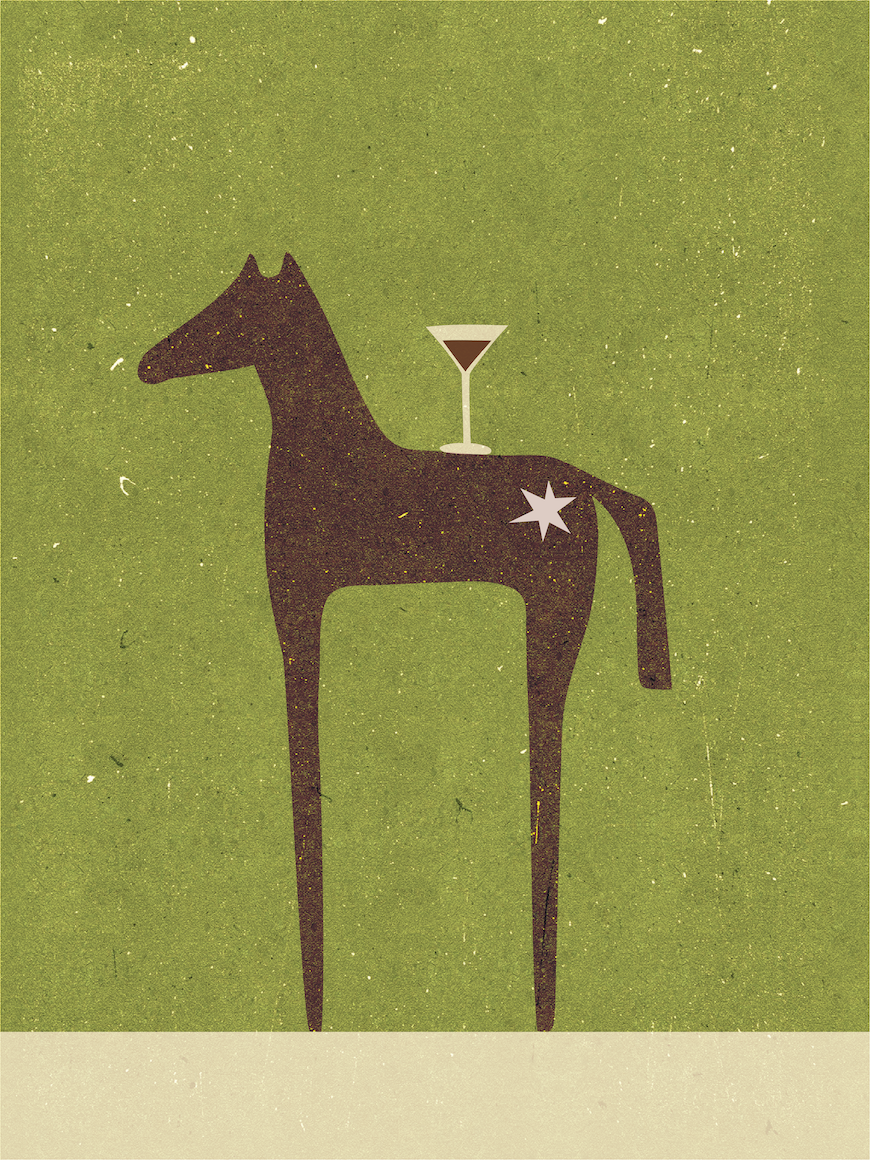 Horsetini - Digital Poster