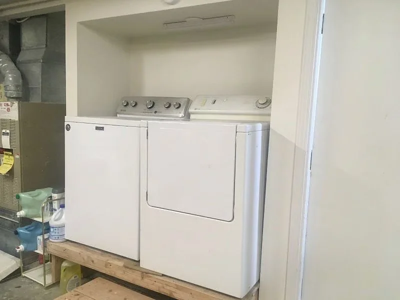 Shared washer & dryer