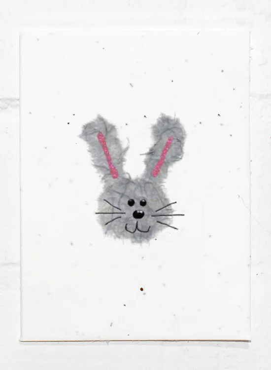 Happy Bunny Greeting Card